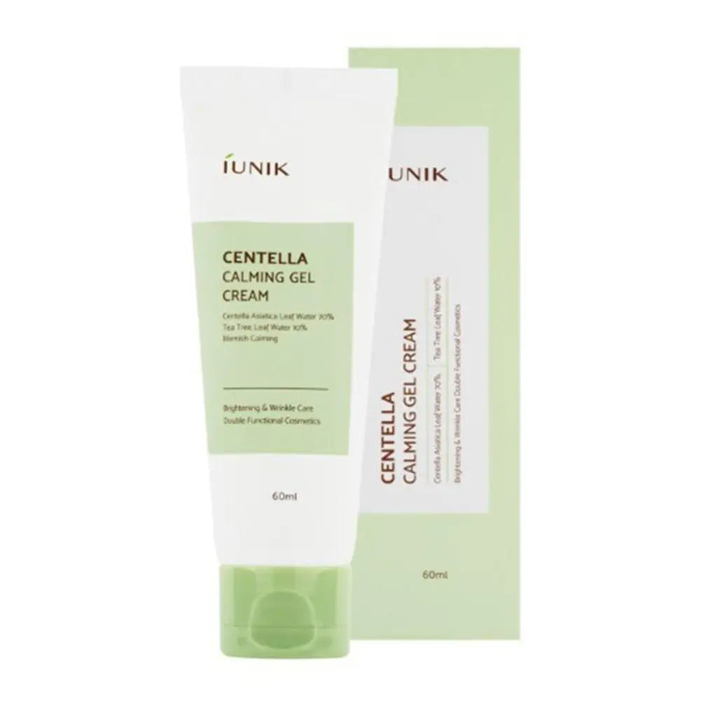 70% Centella Asiatica iUNIK Gel Cream Brightening Wrinkle Care Soothing Hydrating Moisturizing Korean Sensitive Skin Care Cream