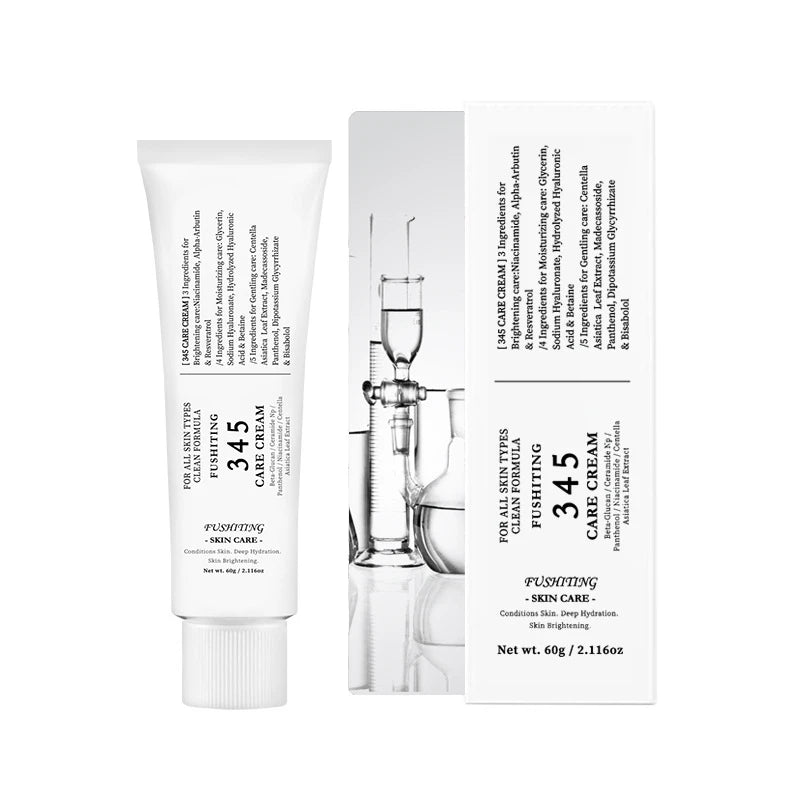 Brand 345 Face Cream Korean Skincare Skin-softening Moisturize FaceCream Gentle Repairing Suitable For Sensitive Skin Face Cream
