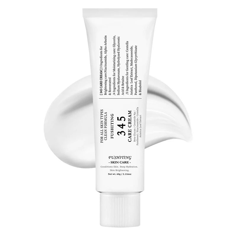 Brand 345 Face Cream Korean Skincare Skin-softening Moisturize FaceCream Gentle Repairing Suitable For Sensitive Skin Face Cream