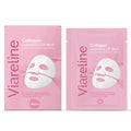 Korean Sheet Mask Collagen Overnight Facial Mask Moisturizing Grape Seed Oil Nourishing Skincare Mask Soft Smooth Skin Revitaliz
