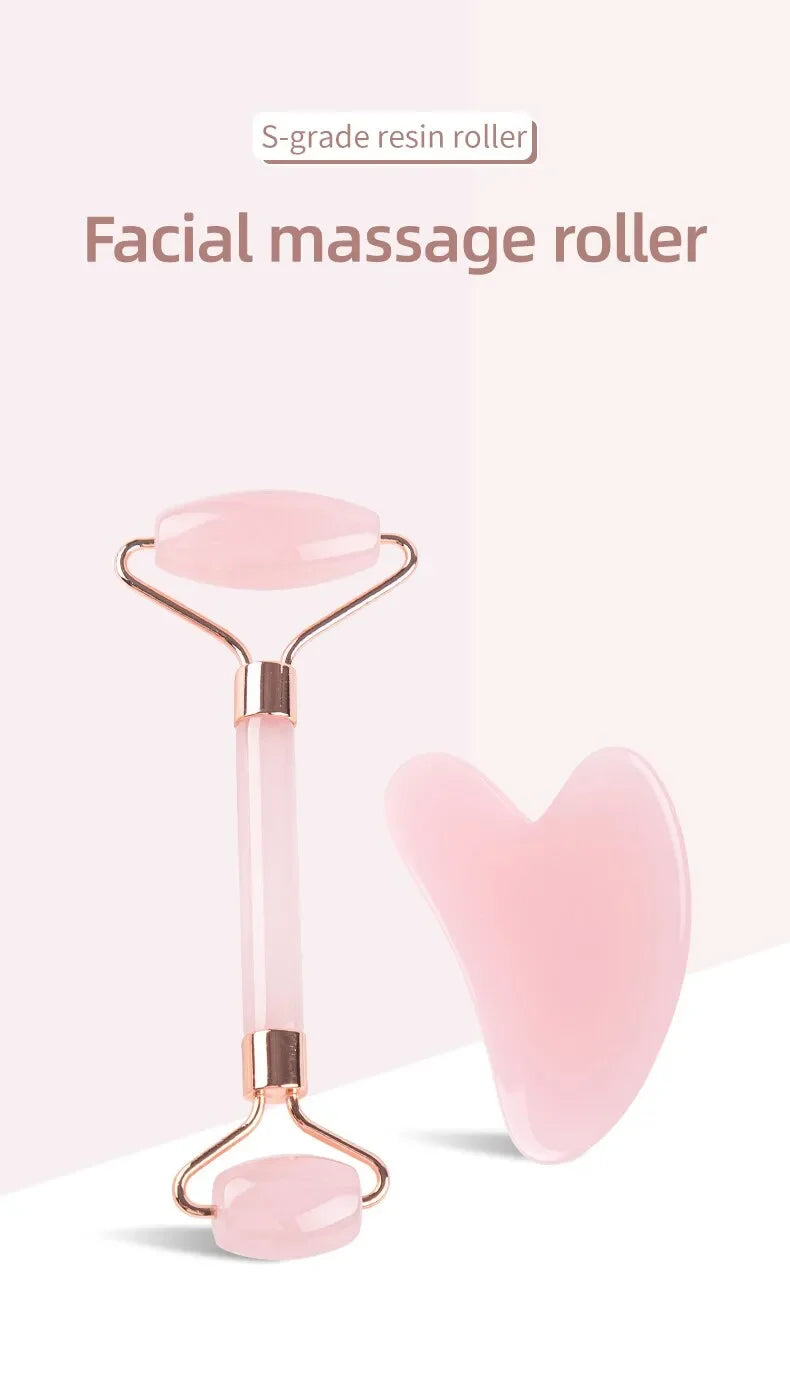 Gua Sha Massage Board Neck Anti Wrinkle Massager Tool Facial Skin Lifting Anti-Aging Face Roller Puffy Eyes Beauty Health Tools